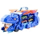 thumbnail image 2 of Camión de dinosaurio transformable de juguete con pista de carreras, Ultimate City Dinosaur Hauler incluye 4 autos, presenta doble transformación, deglución interactiva y almacenamiento conveniente, 2 of 7