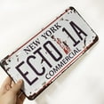 thumbnail image 4 of ECTO-1 + ECTO-1A, Stamped License Plates Memorabilia, Embossed Replica, Movie Prop Metal Stamped Vanity Number Tags, 12x6 Inch, 4 of 4
