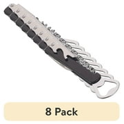 (8 pack) Mainstays Stainless Steel and Plastic Waiter's Corkscrew Bottle Opener, Black