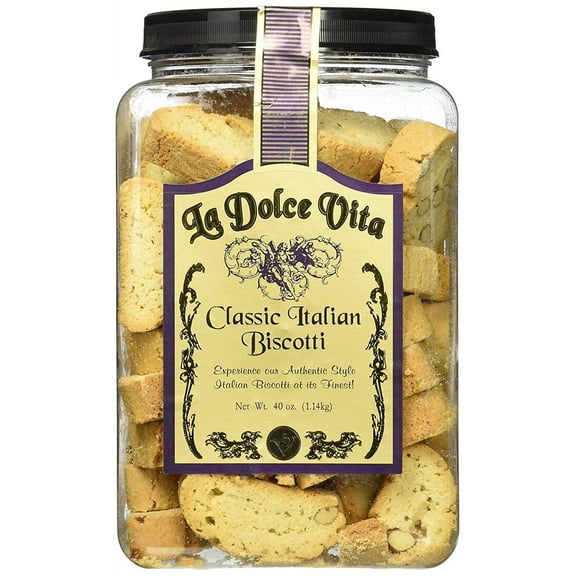 La Dolce VitaITSC Classic Italian Biscotti Almond, 40 Ounce