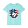thumbnail image 6 of Umbreon Toddler Girls Boys Tee Shirt 4th of July Short Sleeve Round Neck Outfits Independence Day America Flag Patriotic Tops, 6 of 7