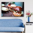 thumbnail image 2 of Cuadro Canvas Pixtreats Listo para Colgar Tipo Galería Hamburguesas 40X60 cm, 2 of 4