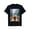BLACK1, variant on Men Women Funny Cat Dinosaur Selfie Graphic Tee Casual Short Sleeve Animal Lover T-Shirt