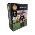 thumbnail image 2 of A Holiday Company Inflatable Cat LED Lighted Yard Halloween Decoration - 4 ft, 2 of 3