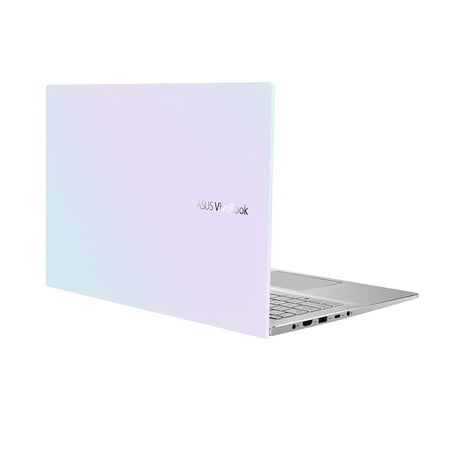 ASUS VivoBook S15 S533 Thin and Light Laptop, 15.6" FHD Display, Intel Core i7-1165G7 CPU, 16GB DDR4 RAM, 512GB PCIe SSD, Fingerprint Reader, Wi-Fi 6, Windows 10 Home, Dreamy White, S533EA-DH74-WH