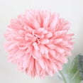 thumbnail image 4 of facefd Artificial Chrysanthemum Ball Flower Bouquet Simulation Floral Decor Home Office artificial Flower, Pink, 4 of 5