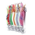 thumbnail image 2 of Toystoory Paquete de 10 señuelos de pesca realistas y versátiles para todos los aficionados a la pesca: señuelos de pesca con anzuelo para Pescar 2.5#, 2 of 6