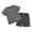 Grey, variant on Boys Gymnastics Outfit Toddler Boys Sports Outfits Athletic Shirt Shorts Set Soccer Set Baseball Active Outfit 2Pcs Orange Size,6-7 Years