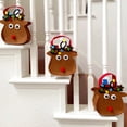 thumbnail image 5 of Wrapables Felt Reindeer Gift Bags, Holiday Decorations (Set of 6), 5 of 11
