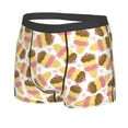 thumbnail image 2 of Wukai Cute Ice Cream Print Men’s Underwear Breathable Boxer Briefs,&nbsp;Moisture Wicking & Breathable-X-Large, 2 of 7