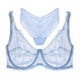 thumbnail image 2 of Sujetador de gasa de encaje de mujer empujan hacia arriba la ropa impermeable Eccomum Azul/38B, 2 of 4