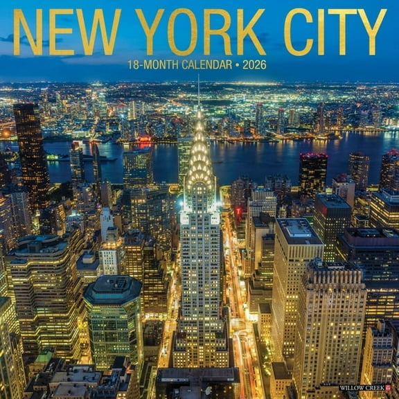 New York City 2026 Wall Calendar, (Paperback)