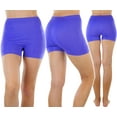 thumbnail image 5 of ToBeInStyle Women's 6 Pack Control Shaping Booty Shorts Boyshorts Seamless Underwear, 5 of 9