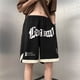thumbnail image 4 of Pantalones cortos casuales de verano para hombre, estilo americano, estilo retro, holgados, de cinco puntos, para combinar con todo, pantalones de baloncesto de calle alta, 4 of 5