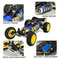 thumbnail image 2 of RC Car, 1/14 Scale 2.4GHz Remote Control Car, 4WD 50km/h High-Speed Racing Car, Off-Road Buggy Drift Car RTR With Aluminum Alloy Chassis, 2 of 5