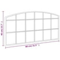 thumbnail image 4 of vidaXL Wall Mirror Black 23.6"x11.8" Arch Iron, 4 of 29