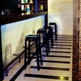 thumbnail image 2 of Compamia Fox 30" Polycarbonate Patio Bar Stool in Transparent Black, 2 of 4