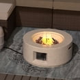 thumbnail image 5 of MOALCOFER 28"Round Propane Fire Pit Table,40,000 BTU Stainless Steel Burner Gas Fire Pit, 5 of 6