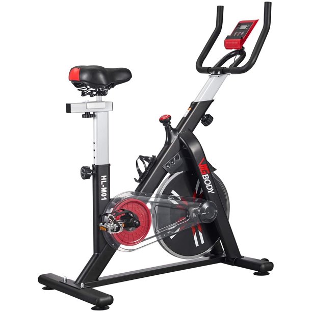 VIGBODY Exercise Bike Stationary Indoor Cycling Bike for Home Gym