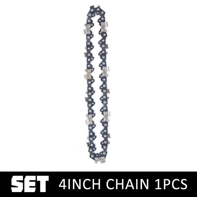 Aleación de metal afilada motosierra eléctrica sierra cadenas hoja herramienta de jardín (4 pulgadas) Ndcxsfigh Para estrenar