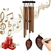 Wind Chimes, Wind Chimes for Outdoors, Wind Chime Decor for Garden, Great Memorial Gifts (30inches)