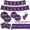 A-Purple, variant on 10 Pack Graduation Caps with Elastic Bands, Adjustable Paper Party Hats for Graduation Celebration, Festive Photo Prop for Campus Party and Family Gathering, Fun Decoration for Graduate