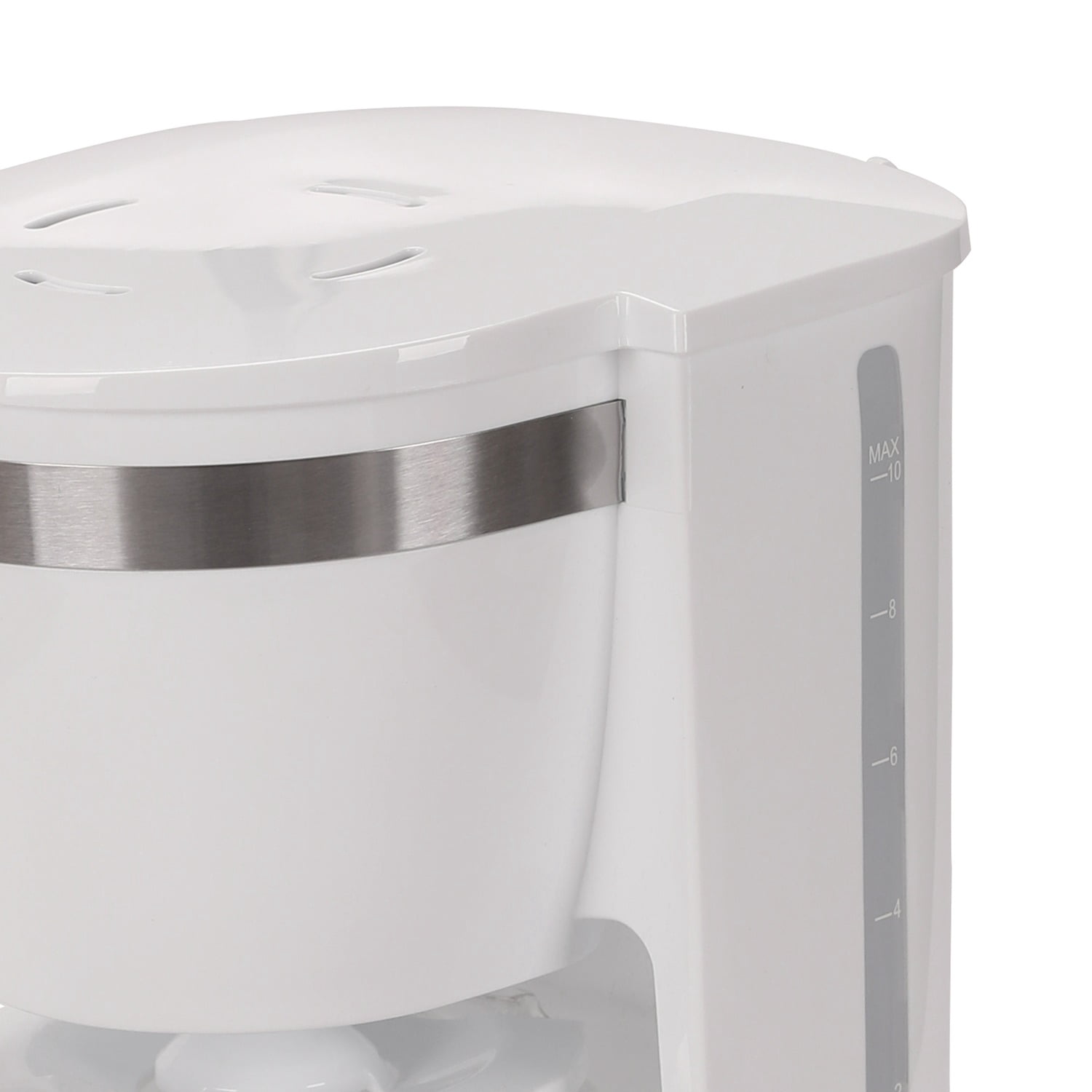Brentwood 10-Cup Digital Coffee Maker (White), TS-219WPT