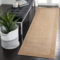 thumbnail image 2 of Liora Manne Sahara Texture Border Area Rug Ivory Indoor Outdoor 5x8 ft Polypropylene, 2 of 5