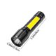 thumbnail image 4 of Fiudx Linterna Multifuncional, Enfoque Telescópico de Alta Luminosidad, Diseño Impermeable, Carga Rápida Tipo C, Carga de Emergencia Móvil, Ideal para Acampar Al Aire Libre y Senderismo, Tamaño 15,2, 4 of 6