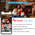 thumbnail image 4 of TUTT 15.6” Digital Photo Frame | WiFi Touch Screen Internal 32 GB | Frameo App | Tabletop or Wall-Mounted | 128GB Micro SD + Reader (Optional), 4 of 17