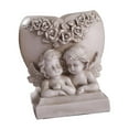 thumbnail image 3 of colaxi Angel Figurine Flower Pot Sculpture Decorative Planter Plant Pot for Living Room Indoor Outdoor Shelf Table Housewarming Gift B, 3 of 9