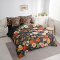 thumbnail image 3 of Castle Fairy Colorful Flower Twin Bedding Sets 7-Piece for Kids Teens,Spring Garden Bedding Comforter Set Microfiber,Vintage Floral Aesthetic Breathable Sheet Sets,Breathable Home Decor,Reversible, 3 of 8