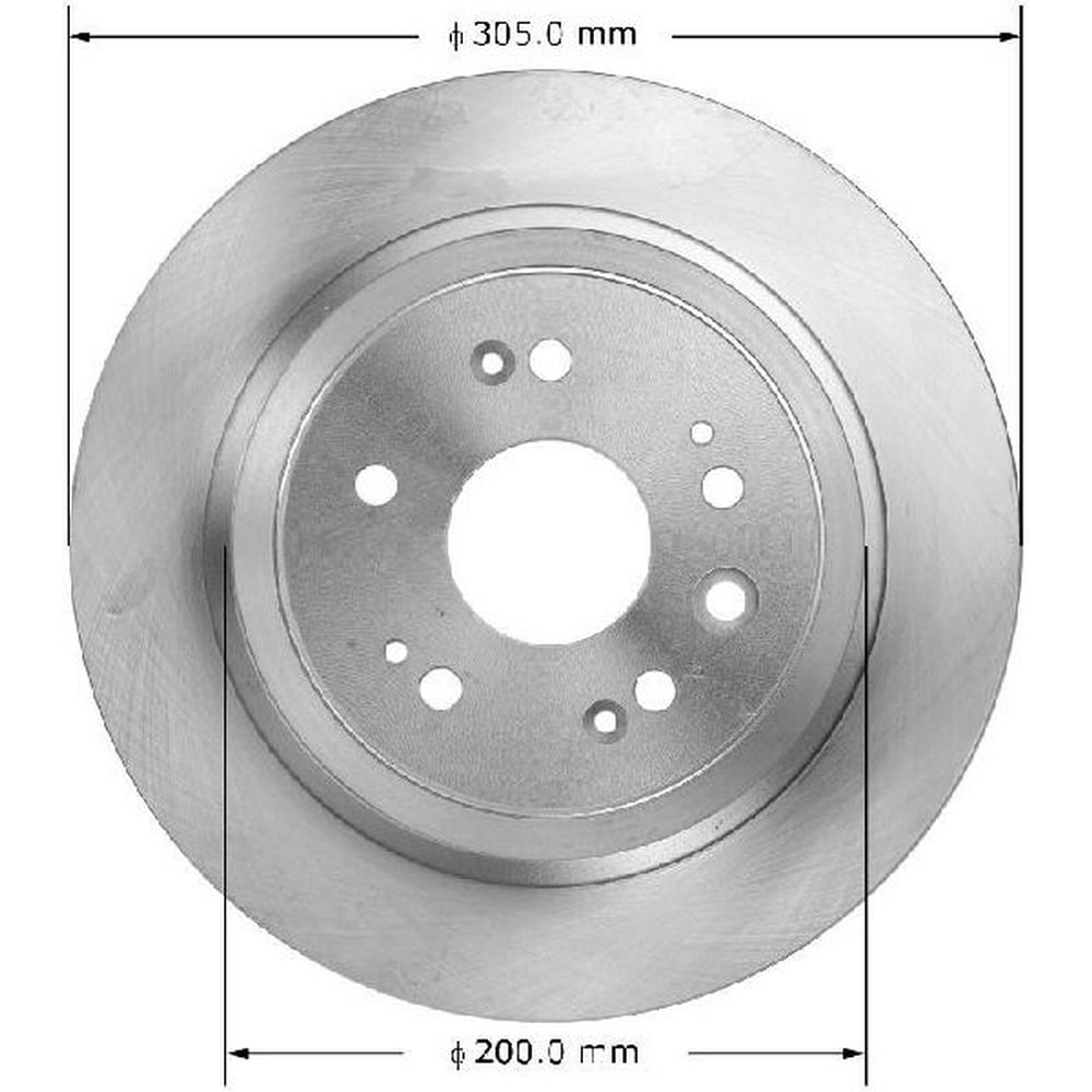 Rides2Racers OE Replacement for Bendix Brake Rotor 20102011 Honda