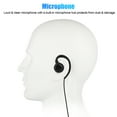 thumbnail image 6 of Walkie Talkie Earpiece, EEEkit Noise Canceling Headset 2 Pin Acoustic Tube Earpiece with Mic PTT, Two Way Radio Earpiece Compatible with Motorola CLS1410 CLS1110 CP200 GP2000 T600 T800 Radio(2/1Pcs), 6 of 9