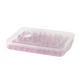 thumbnail image 4 of Contenedores apilables para refrigerador con tapa | Organizador de plástico transparente de 3 capas para congelador, ideal para conservar alimentos | Ahorra espacio en la cocina y el refrigerador, 4 of 4