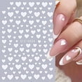 thumbnail image 3 of Calcomanías para Uñas ZOAZJINAZ 6 Hojas Diseño 3D de Corazones, 3 of 7