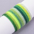 thumbnail image 2 of Top-kevin 18Pcs Colorful Bohemia Seed Beaded Bracelets Adjustable Stackable Rainbow Beaded Stretch Bracelet Multilayer Vaction Elastic Bracelet for Women, 2 of 10