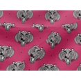 thumbnail image 4 of oneOone Viscose Jersey Fabric Animal Face Block Decor Fabric Printed BTY 60 Inch Wide, 4 of 5