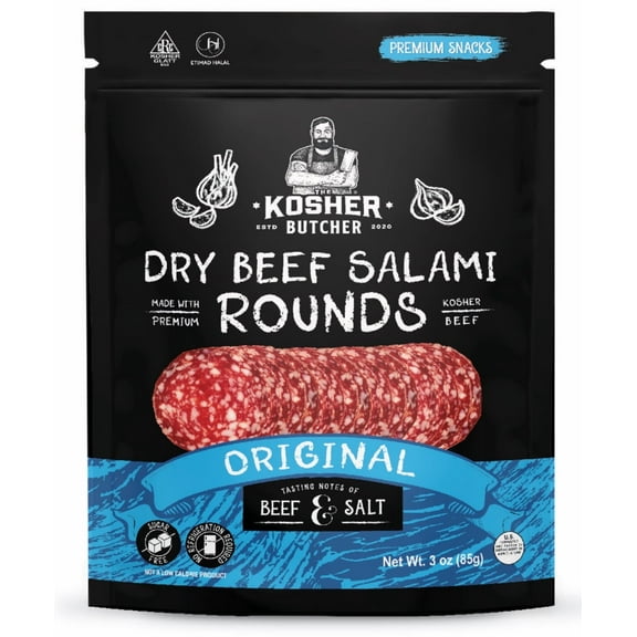 Dry Salami Rounds Original Flavor 3 oz