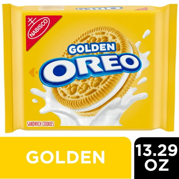 Pack of 3 Oreo Golden Sandwich Cookies, 13.29 oz (packaging may vary)