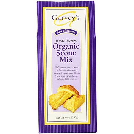 Garvey's Organic Traditional Scone Mix, 9-Ounce Boxes (Pack of 6)