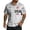 White, variant on GrmtClth Usa Flag Print Shirts for Men Independence Day 250th Anniversary for 1776-2026 Top Classic Button Down T-Shirts Comfy Short Sleeves Collared Clothing Light Purple M
