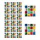 thumbnail image 1 of Azulejos de mosaico autoadhesivos para pared de baño, azulejos autoadhesivos 3D para bordes de azulejos de pared de cocina y baño, 20 hojas, 1 of 5