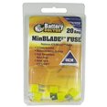 thumbnail image 3 of WirthCo Fuse 24820 MinBlade2; 20 Amp; Yellow; 5 Per Pack, 3 of 3