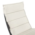 thumbnail image 6 of Muse & Lounge Co. Fields Outdoor Chaise Lounge in Gray PE Wicker / Rattan, 6 of 6