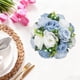 thumbnail image 5 of CaiYueKe Wedding Silk Rose Ball Artificial Flower Bouquet Centerpiece Home Decor Dining Table Romantic Party Decoration Faux Floral Arrangement, 5 of 7