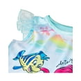 thumbnail image 3 of Disney Toddler Girls Nightgowns Sleepshirts Female, Aqua, Size: 3T, Little Mermaid, 3 of 4