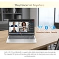 thumbnail image 4 of HP Touchscreen Laptop, Intel Core i3-N305, 15.6 inch Anti-Glare LED Display, 8 GB RAM | 256 GB SSD, HDMI, Numeric Keypad, Webcam, Wi-Fi 6, Windows 11 Pro, Copilot AI, Blue, 4 of 10