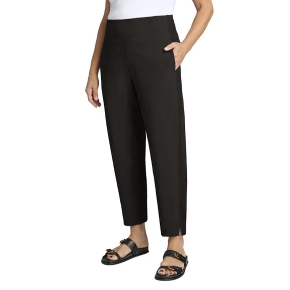 Kirkland Signature Women's Lightweight Ankle Pants, Black, Large