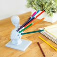thumbnail image 4 of Desk pen holder, bust pen holder, pen storage office decoration pen holder, cool desk gadgets for men, novelty gifts for classmates 26-27s, 4 of 5